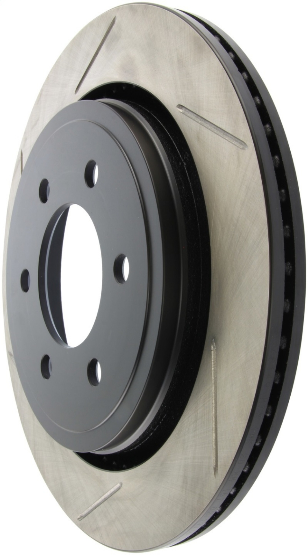 Picture of StopTech 15-17 Ford F-150 w-Electric Parking Brake ONLY Rear Right Sport Slotted Rotor
