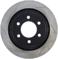 Picture of StopTech 15-17 Ford F-150 w-Electric Parking Brake ONLY Rear Right Sport Slotted Rotor