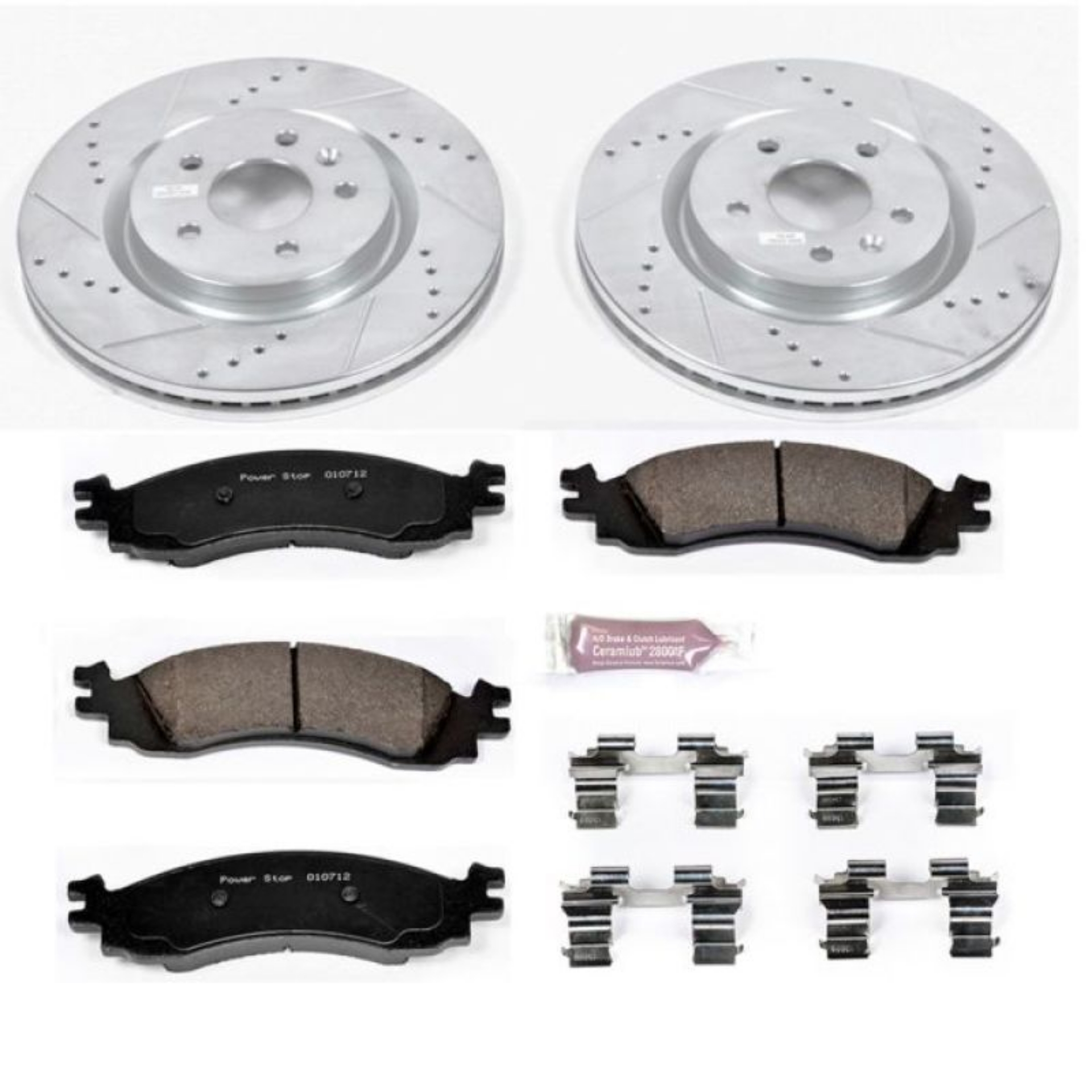 Picture of Power Stop 11-12 Ford Taurus Front Z23 Evolution Sport Brake Kit