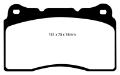Picture of EBC 17-21 Honda Civic Type-R FK8 Yellowstuff Front Brake Pads
