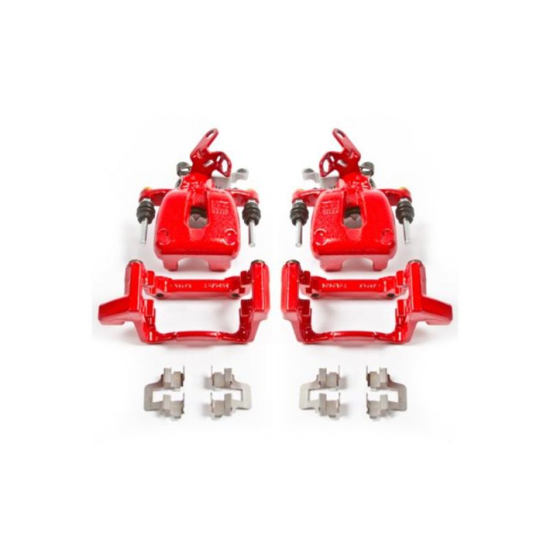Picture of Power Stop 08-09 Audi A3 Rear Red Calipers w-Brackets - Pair