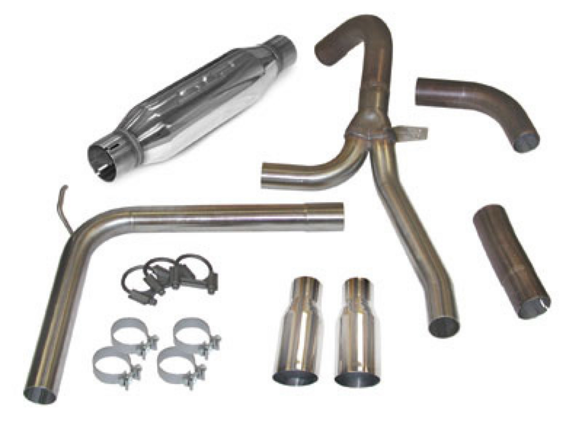 Picture of SLP 1998-2002 Chevrolet Camaro LS1 LoudMouth Cat-Back Exhaust System w- 3-5in Slash Cut Tips
