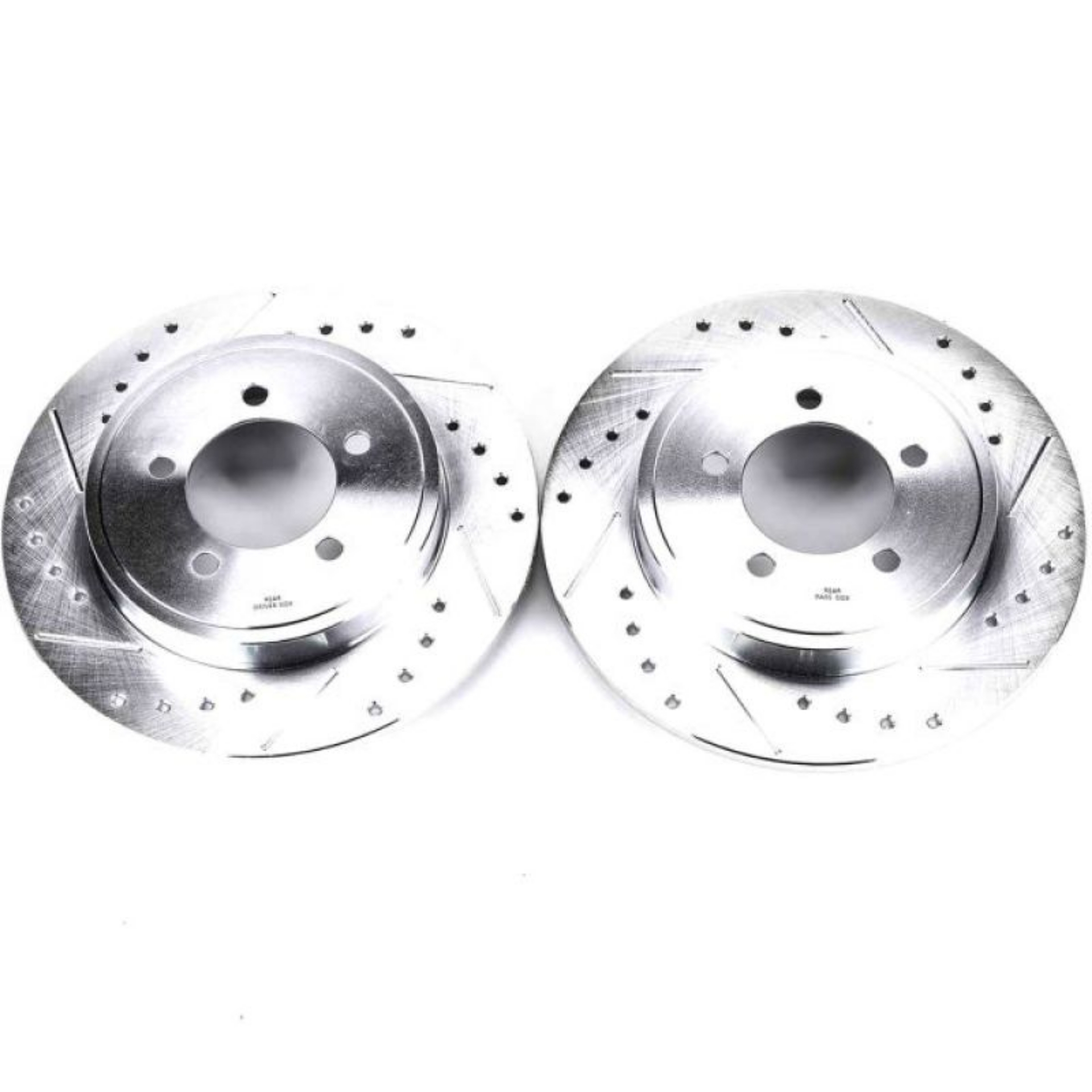 Picture of Power Stop 02-10 Ford Explorer Rear Evolution Drilled & Slotted Rotors - Pair