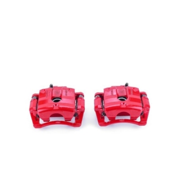 Picture of Power Stop 08-09 Cadillac CTS Rear Red Calipers w-Brackets - Pair