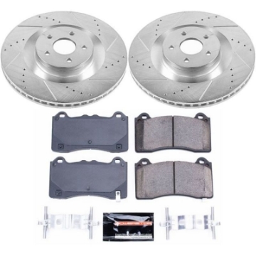 Picture of Power Stop 16-18 Ford Focus Front Z23 Evolution Sport Brake Kit
