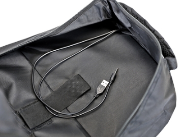 Picture of aFe Power Lightweight Tactical Backpack w- USB Charging Port - Black