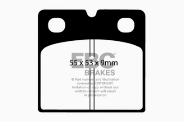 Picture of EBC 04-12 Aston Martin DB9 Parking Brake Ultimax2 Rear Brake Pads