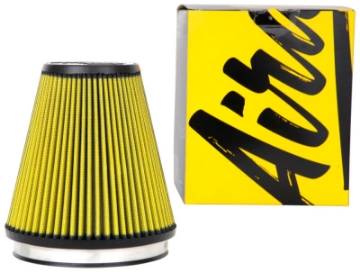 Picture of Airaid Universal Air Filter - Cone 6in Flange x 7in Base x 4-3-8in Top x 7in Height - Synthamax