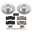Picture of Power Stop 11-13 BMW 135i Front Z23 Evolution Sport Brake Kit