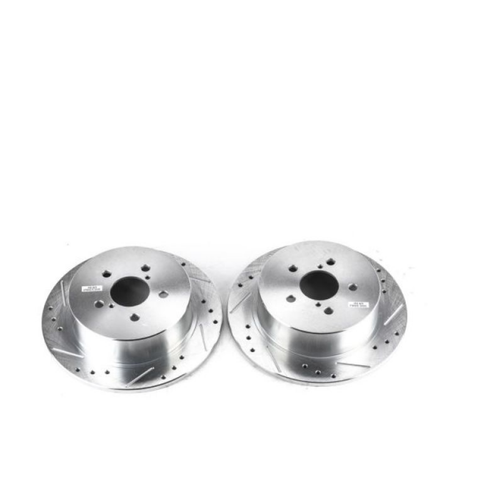 Picture of Power Stop 05-09 Subaru Legacy Rear Evolution Drilled & Slotted Rotors - Pair