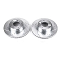 Picture of Power Stop 04-07 BMW 525i Front Evolution Drilled & Slotted Rotors - Pair