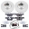 Picture of Power Stop 13-18 BMW 320i xDrive Rear Z23 Evolution Sport Coated Brake Kit