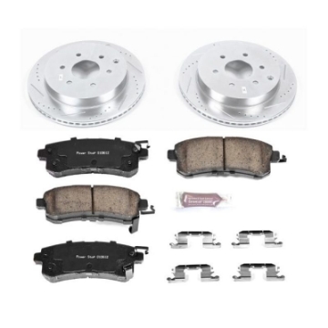 Picture of Power Stop 11-13 Infiniti QX56 Rear Z23 Evolution Sport Brake Kit