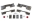 Picture of MaxTrac 07-18 GM C-K1500 2WD-4WD Rear C-Frame Support Section - Pair