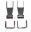 Picture of MaxTrac 98-09 Ford Ranger 2WD Non StabiliTrak 3in Rear Lowering Flip Kit