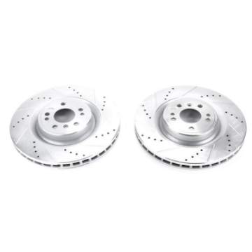 Picture of Power Stop 16-17 Mercedes-Benz GLE300d Front Evolution Drilled & Slotted Rotors - Pair