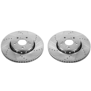 Picture of Power Stop 2016 Acura ILX Front Evolution Drilled & Slotted Rotors - Pair