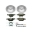 Picture of Power Stop 2007 BMW 328i Front Euro-Stop Brake Kit