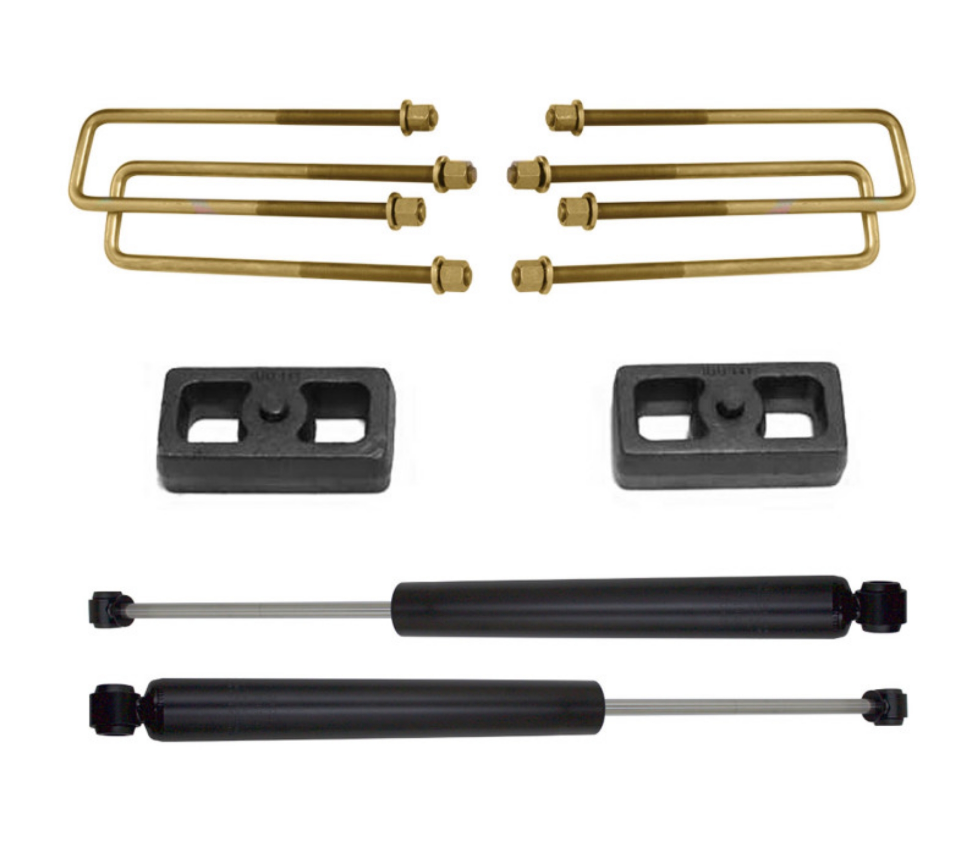 Picture of MaxTrac 07-16 GM C1500 2WD w-Cast Steel Susp- 1in Rear Lift Kit