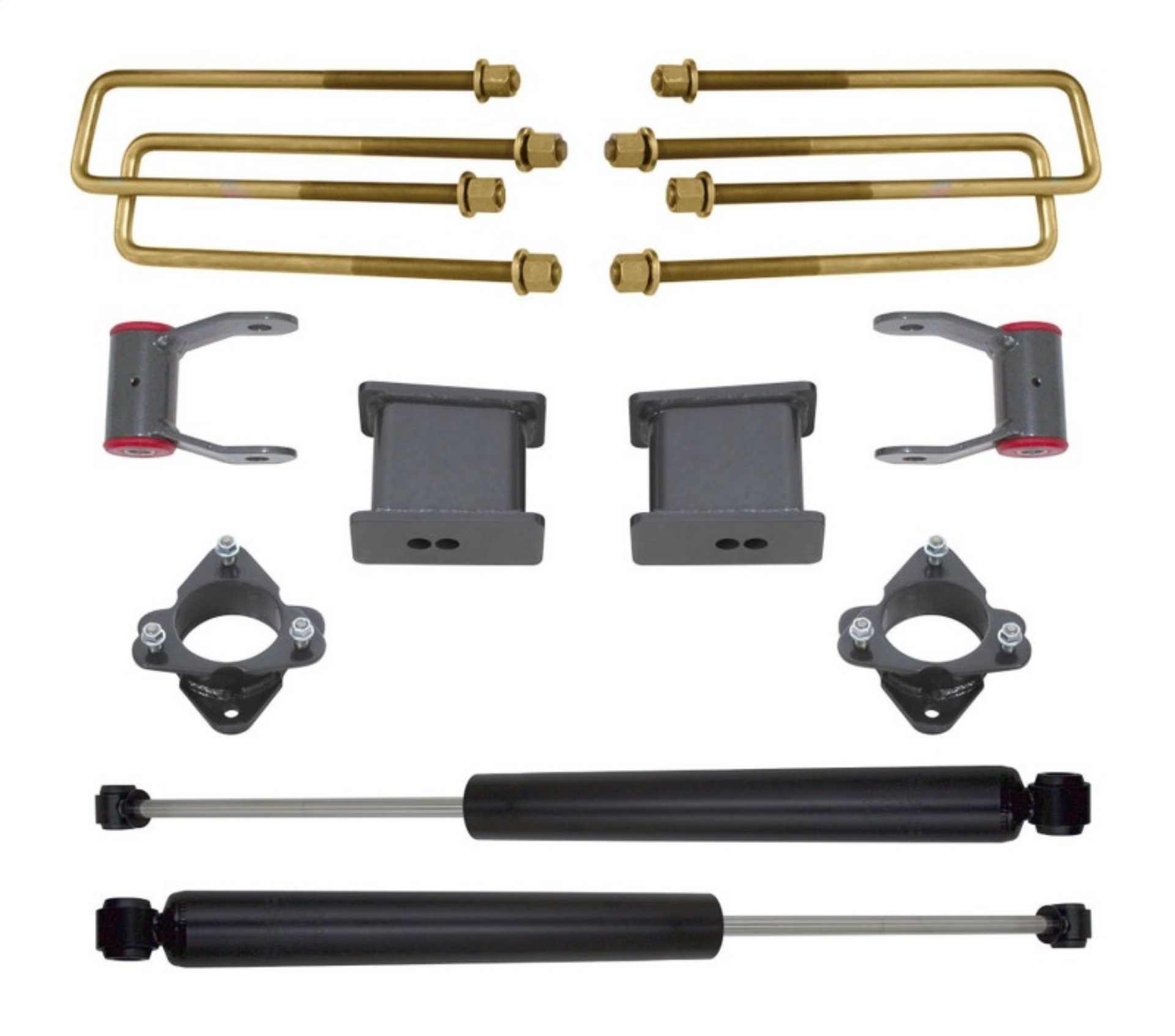 Picture of MaxTrac 07-16 GM C1500 2WD w-Cast Steel Susp- 5in Rear Lift Kit