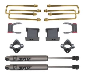 Picture of MaxTrac 07-16 GM C1500 2WD w-Cast Steel Susp- 4in Rear Lift Kit