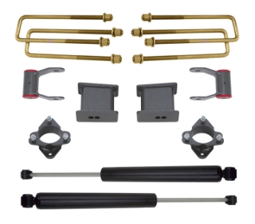 Picture of MaxTrac 16-18 GM C1500 2WD w-Stamped Steel-Alum- Susp- 4in Rear Lift Kit