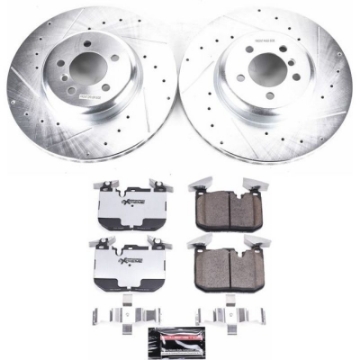 Picture of Power Stop 12-15 BMW 335i Front Z26 Street Warrior Brake Kit