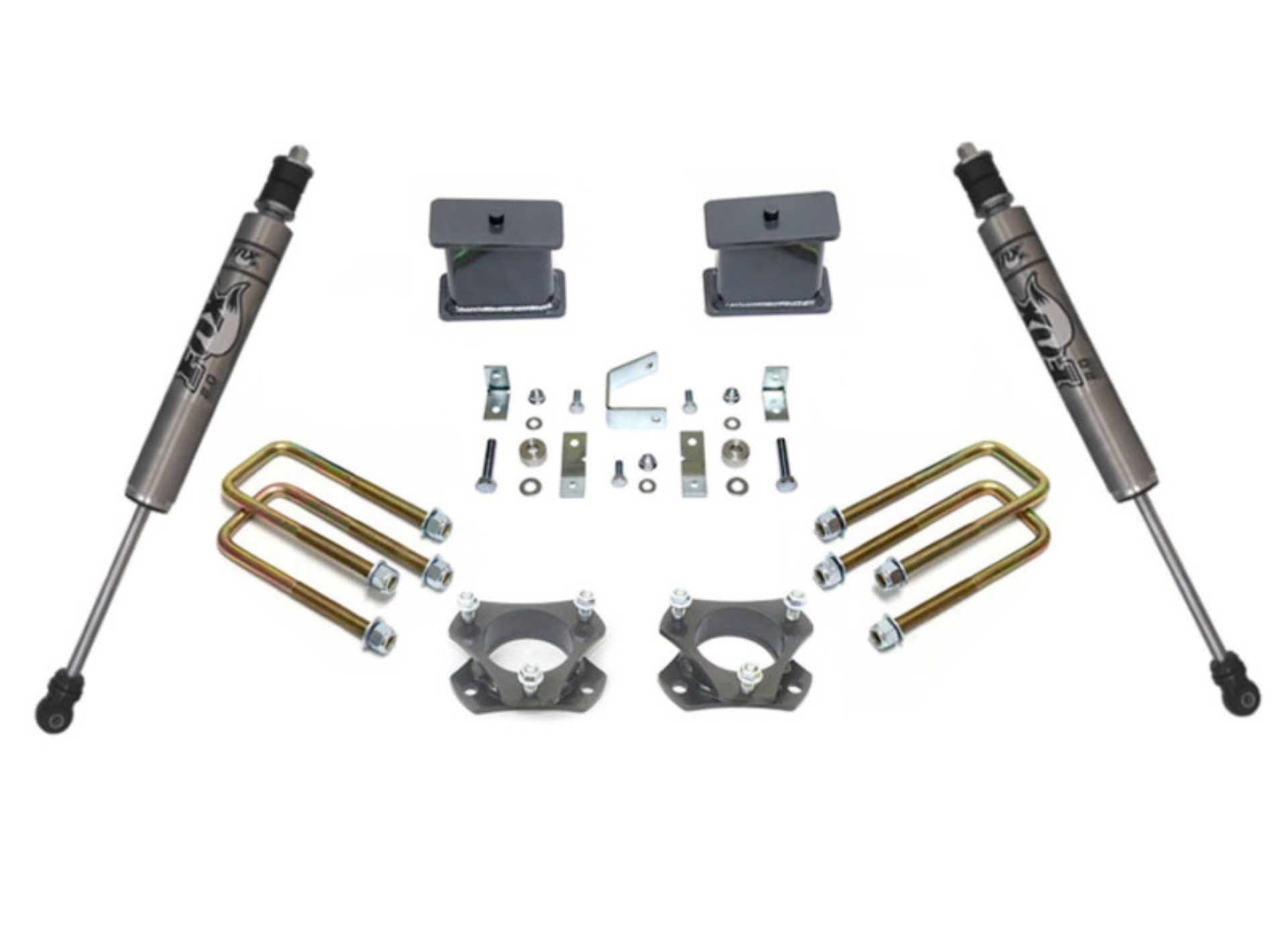 Picture of MaxTrac 05-18 Toyota Tacoma 2WD 6 Lug 4in Rear Lift Kit