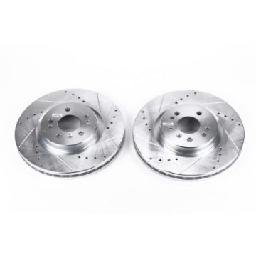 Picture of Power Stop 07-09 Mercedes-Benz ML320 Front Evolution Drilled & Slotted Rotors - Pair