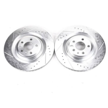 Picture of Power Stop 16-18 Audi A7 Quattro Rear Evolution Drilled & Slotted Rotors - Pair
