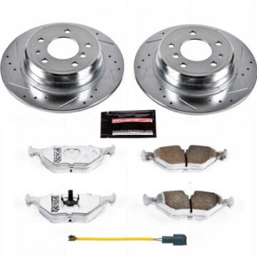 Picture of Power Stop 1989 BMW 525i Rear Z26 Street Warrior Brake Kit