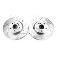 Picture of Power Stop 2018 Honda Accord Front Evolution Drilled & Slotted Rotors - Pair