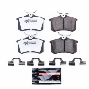 Picture of Power Stop 03-04 Audi A4 Rear Z26 Extreme Street Brake Pads w-Hardware