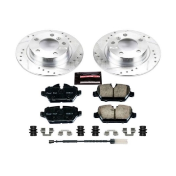 Picture of Power Stop 11-16 Mini Cooper Countryman Rear Z23 Evolution Sport Brake Kit