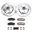 Picture of Power Stop 07-11 Dodge Nitro Front Z23 Evolution Sport Brake Kit