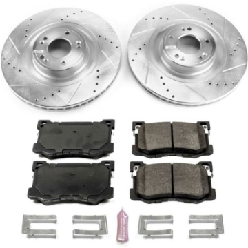 Picture of Power Stop 15-16 Hyundai Genesis Front Z23 Evolution Sport Brake Kit