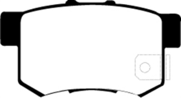 Picture of EBC 05-06 Honda CR-V 2-4 Greenstuff Rear Brake Pads