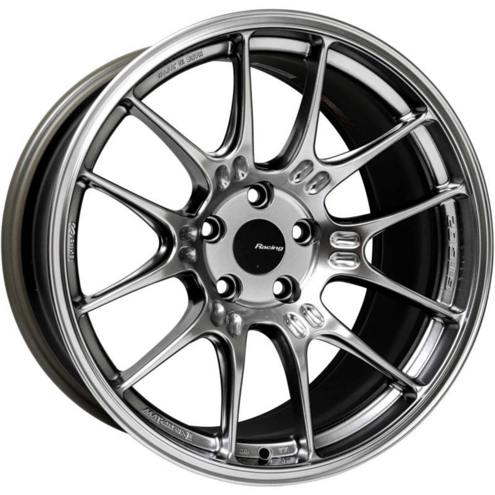 Picture of Enkei GTC02 18x9-5 5x112 22mm Offset 66-5mm Bore Hyper Silver Wheel