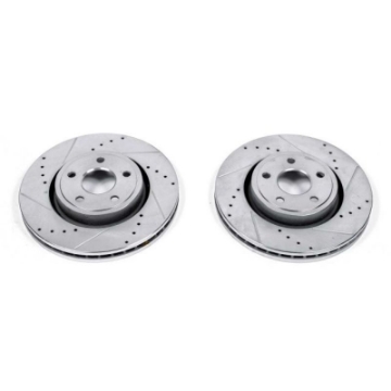 Picture of Power Stop 11-19 Dodge Durango Front Evolution Drilled & Slotted Rotors - Pair