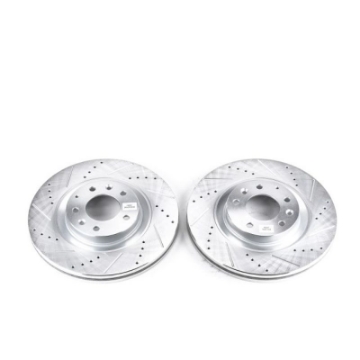 Picture of Power Stop 07-15 Mazda CX-9 Front Evolution Drilled & Slotted Rotors - Pair