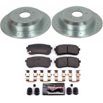 Picture of Power Stop 07-12 Hyundai Veracruz Rear Z23 Evolution Sport Brake Kit