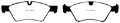 Picture of EBC 05-06 Mercedes-Benz G55 AMG 5-4 Supercharged Greenstuff Front Brake Pads