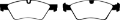 Picture of EBC 05-06 Mercedes-Benz G55 AMG 5-4 Supercharged Greenstuff Front Brake Pads