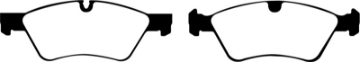 Picture of EBC 05-06 Mercedes-Benz G55 AMG 5-4 Supercharged Greenstuff Front Brake Pads