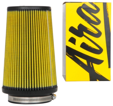 Picture of Airaid Universal Air Filter - Cone 4in Flange x 6in Base x 4-5-8in Top x 9in Height - Synthaflow