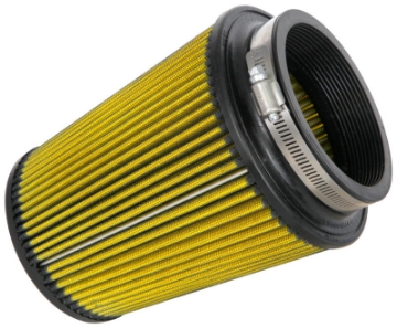Picture of Airaid Universal Air Filter - Cone 4in Flange x 6in Base x 4-5-8in Top x 7in Height - Synthaflow