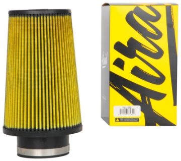 Picture of Airaid Universal Air Filter - Cone 3-1-2in Flange x 6in Base x 4-5-8in Top x 9in Height - Synthaflow