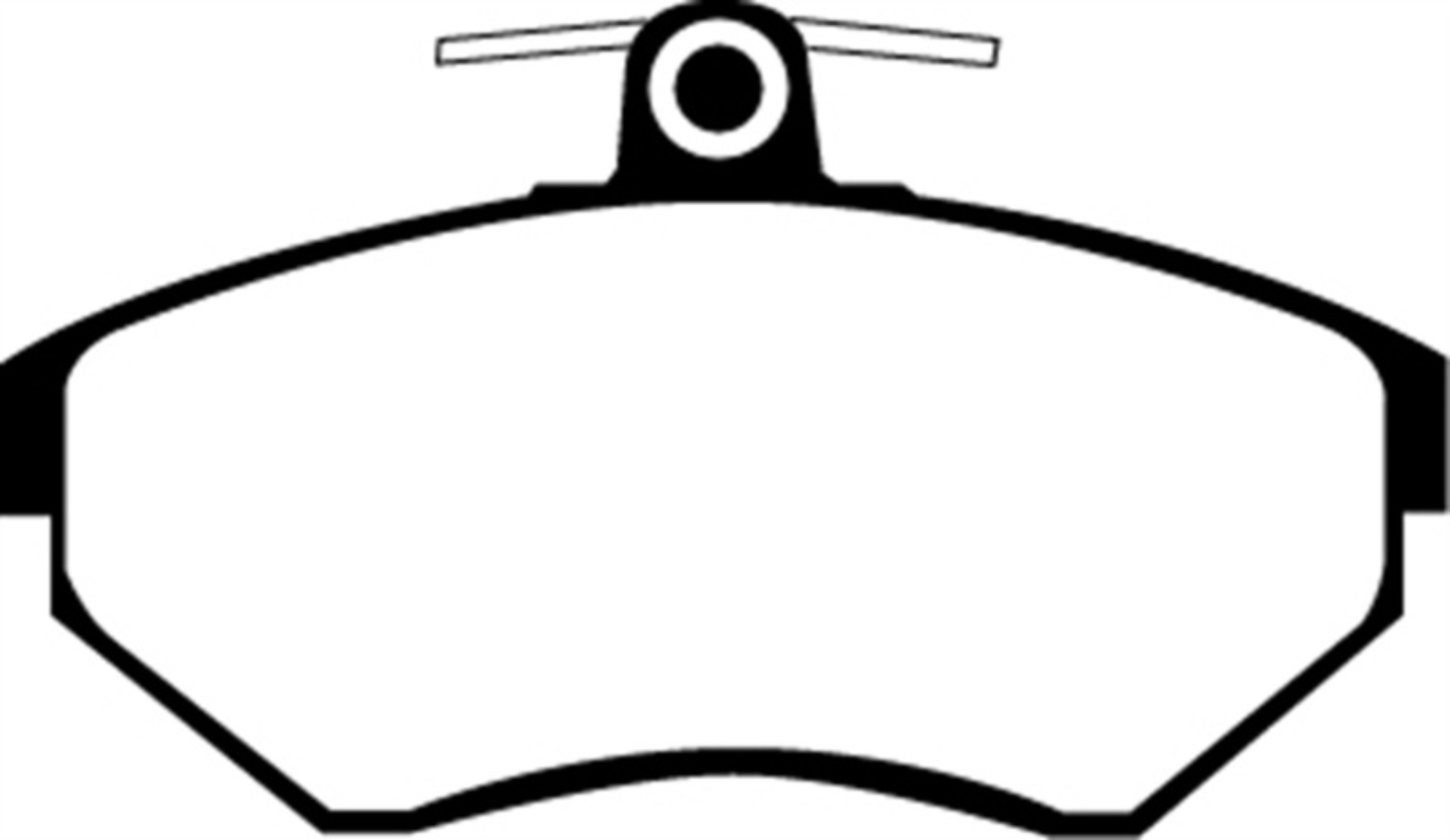 Picture of EBC 97-02 Volkswagen Cabriolet 2-0 Ultimax2 Front Brake Pads