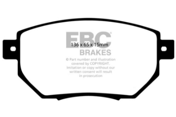 Picture of EBC 05-06 Nissan Altima 3-5 SE-R Greenstuff Front Brake Pads