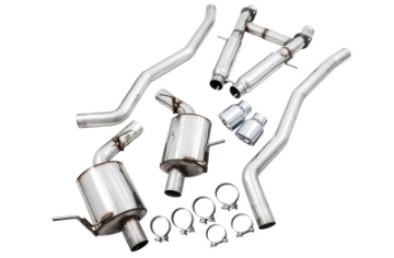 Picture of AWE Tuning 2020 Jeep Grand Cherokee SRT Touring Edition Exhaust - Chrome Silver Tips